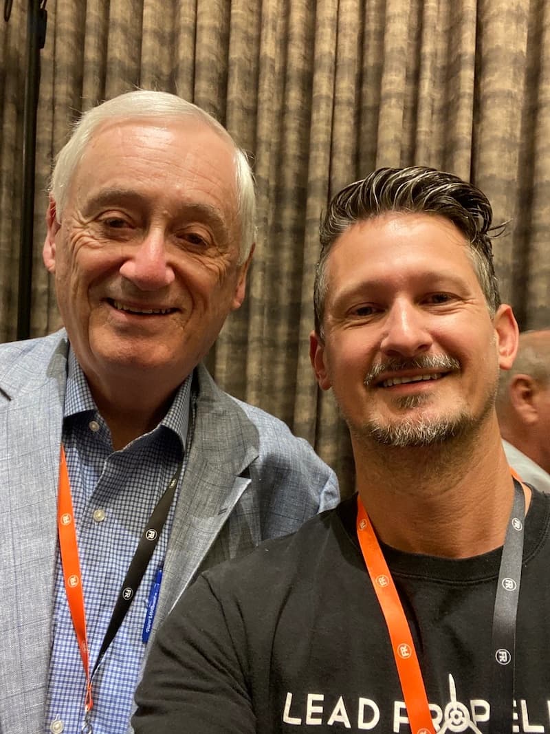 Danny Johnson with Ron Legrand at Real Estate Event Danny Johnson with Ron Legrand at Real Estate Event